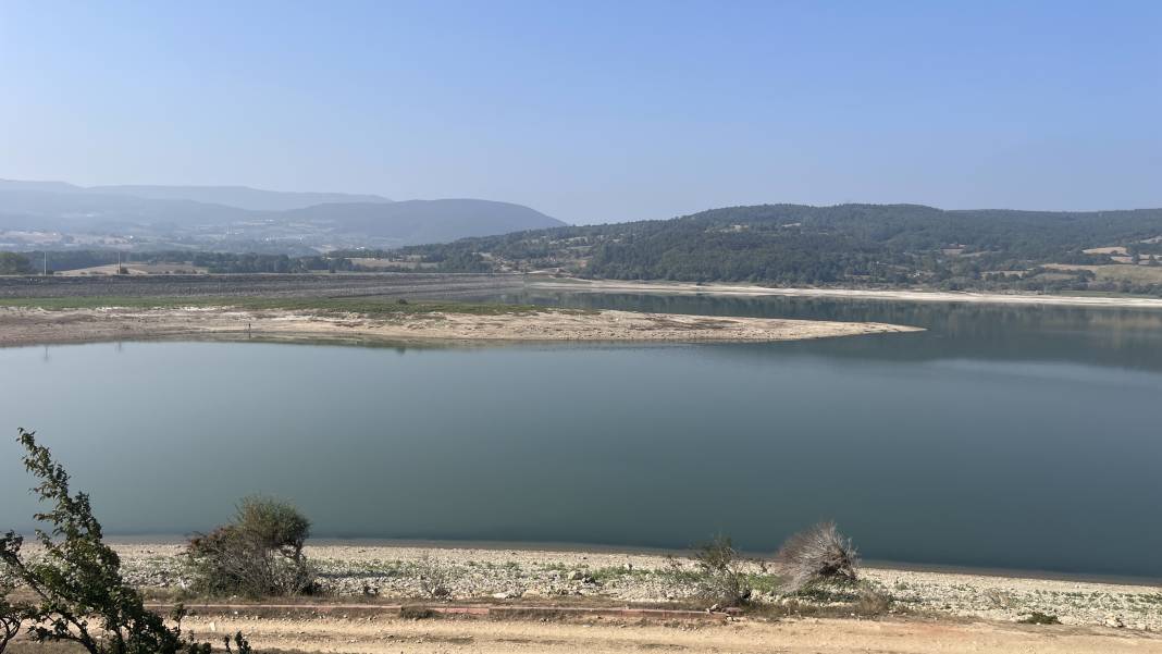 Bolu’daki Gölköy Baraj Gölü’nde yarım ada oluştu. İçme suyu ihtiyacını karşılıyor 3